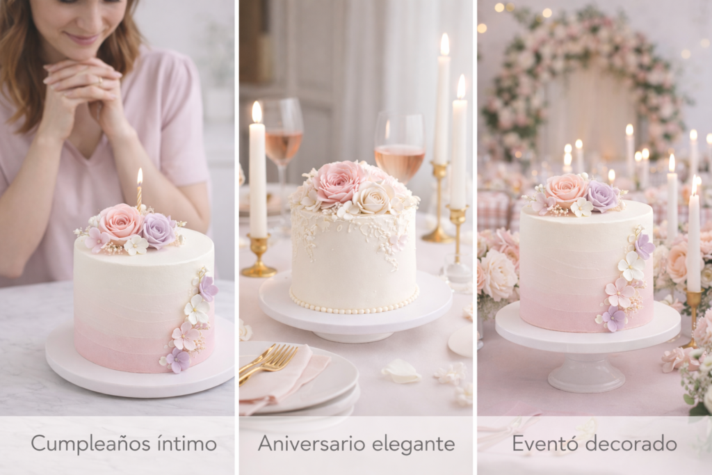pastel elegante para evento